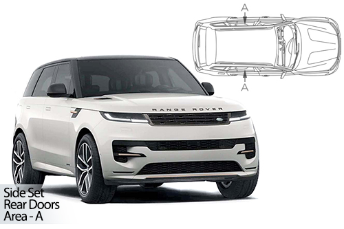 Car Shades - Land Rover Range Rover Sport 2023> Rear Door Set