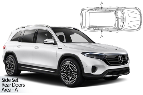 Car Shades - Mercedes GLB/EQB 5dr 2020> Rear Door Set